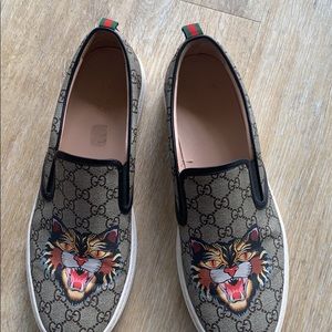 Gucci Loafers Angry Cat